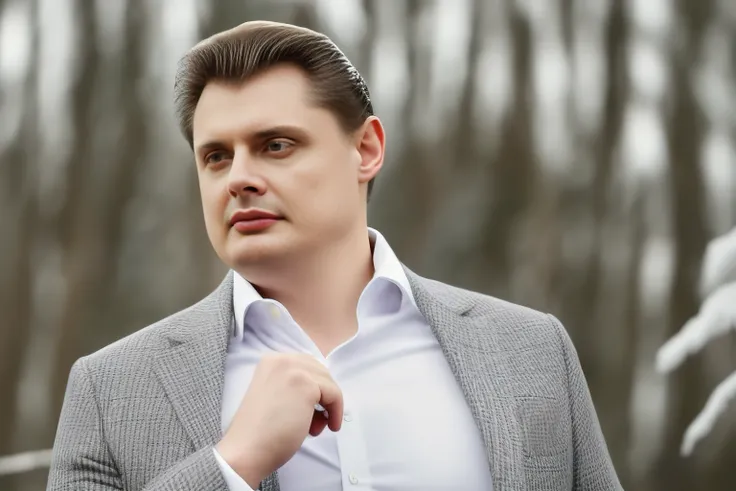 ((close-up)) photo of evgenii-ponasenkov in jacket