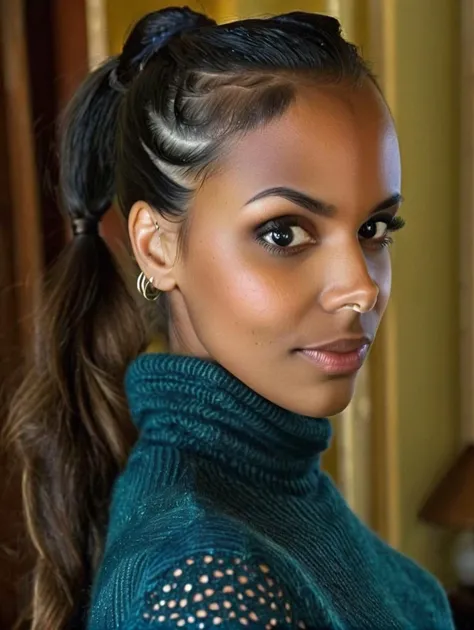photo, realistic, irl, score_9, score_8_up, score_7_up, score_6_up, source_photo, rating_safe, shym 1girl, 24 years old, mid body portrait, dark skin, straight hair, long hair, ponytail, perfecteyes, dark eyes, looking at viewer, shy, blushed, aroused BREAK wearing wool pullover BREAK Champagne Hillsides, Houses and Cellars
<lora:shym:1>