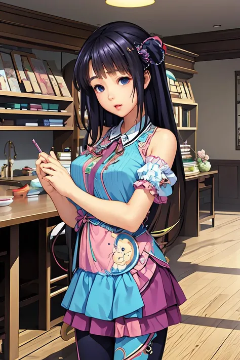 (masterpiece, best quality), 1girl, <lora:wenzhi:1> Wen Zhi