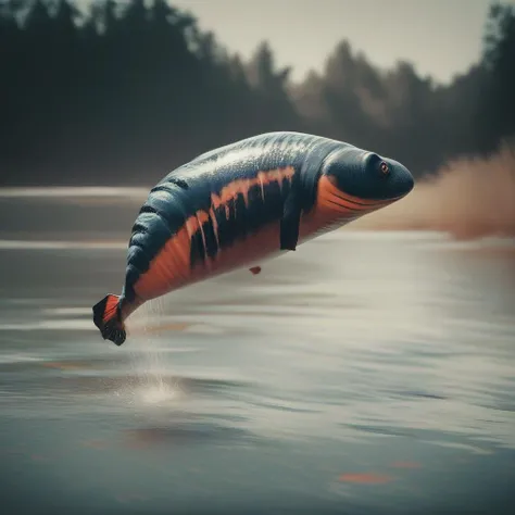 score_9, score_8_up, score_7_up, score_6_up, score_5_up, score_4_up,source photorealistic,a salmon jumping in a river, <lora:PhotorealponyXLV5:0.6>
