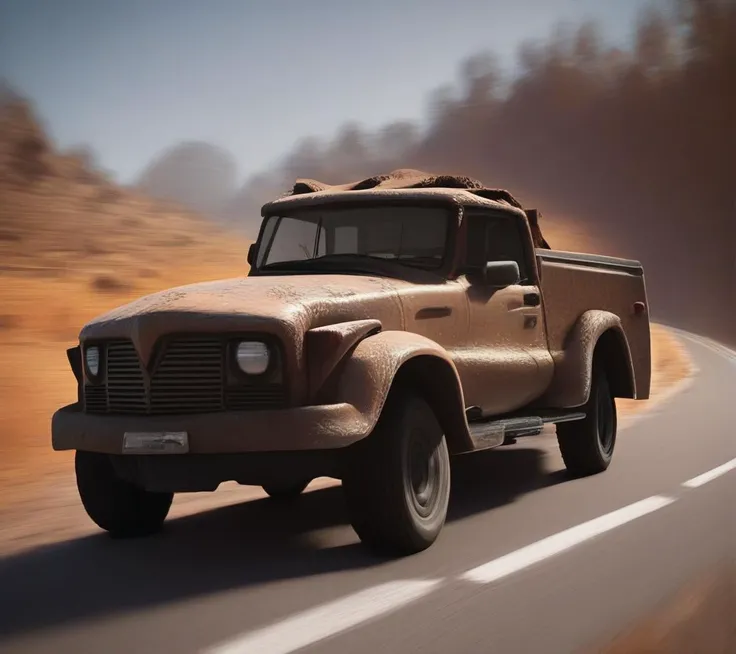 score_9, score_8_up, score_7_up, score_6_up, score_5_up, score_4_up,source_photorealistic,a truck on a highway, no humans,vehicle,<lora:PhotorealPony:1>