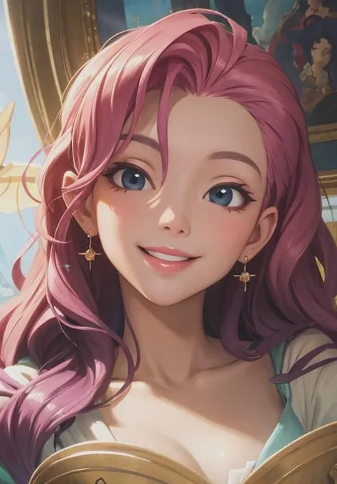 <lora:seraphine:0.8>, seraphine, smirk, seductive smile, portrait,, (magical, magnificent, masterpiece:1.3)