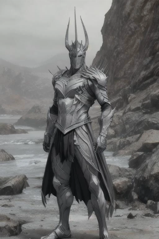 illustration,
tall slim person,
horror,
sound,
black eye sockets,
dark armor,
bio-suit,
sharp armor plates,
armor skirt,
gloves,
full colored,
standing,
action pose,
white and black colors,
red sun background,
looking at viewer,
dynamic light,
ultra detail,
extremely detailed CG,
full detail,
realistic, 8k,
micro intricate,
masterpiece,
comicbookpencils,
by Kentaro Miura