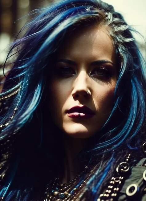 analog style, modelshoot style, close up portrait of sks woman wearing a post-human civilization living in virtual worlds, bold, dark colours, <lora:epiNoiseoffset_v2:1>, <lora:locon_alissawhitegluz_v1_from_v1_64_32:1.25>