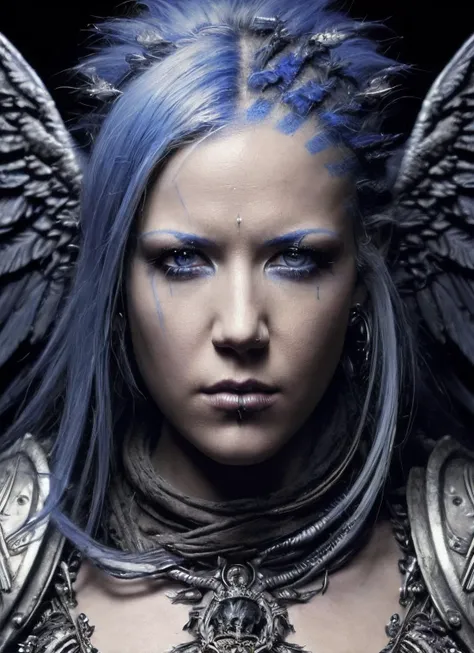 close up RAW photo of winged warrior sks woman, detailed textures, sharp focus, ultra high pixel detail, absurdres, cinematic, intricate, cinematic light, concept art, art station, realistic, movie scene, cinematic, high quality, craig mullins and wayne barlowe style, full colors, incredibly detailed, 4k, 8k, <lora:locon_alissawhitegluz_v1_from_v1_64_32:1.25>
