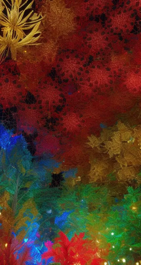 ((masterpiece)) vivid colors, ( red, gold, black) fractal, abstract, concept art, 8k, perfect quality, intricate pattern, inricate details, extraemally detailed) flora motive, leafs flowers, golden ornaments, neon light, high contrast, wallpaper, trending on artstation, intricated background,
{ <lora:DETAIL_SLIDER_BY_STABLE_YOGI:2> <lora:add_detail:1> | <lora:DETAIL_SLIDER_BY_STABLE_YOGI:2> <lora:add_detail:0.5> )