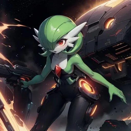 <lora:InfraBlackholeTech-20:0.8>,inblackholetech , scifi, excessive energy ,
<lora:Gardevoir-06:0.8> gardevoir,