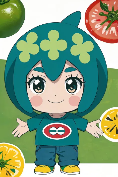 <lyco:yuru_kyara:0.7> chibi, tomato,
(best quality, masterpiece, RAW photo,ultra-detailed:1.2), <lyco:GoodHands-beta2:1.0>,pokemon \(creature\),pokemon \(creature\),