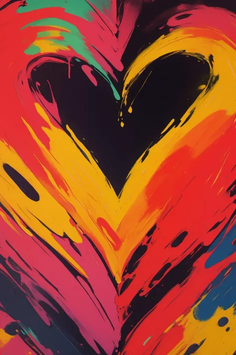 abstract, inner might, inner heart, paint