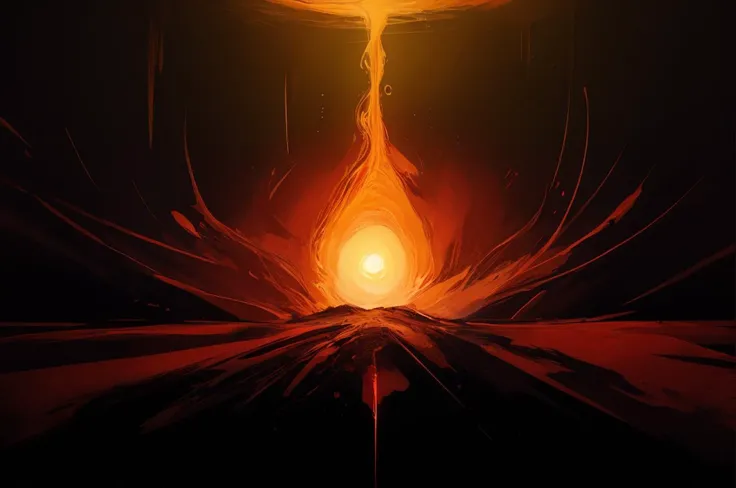 black hole, (colorful, abstract:1.2), [fire burning forest, flame::0.2]