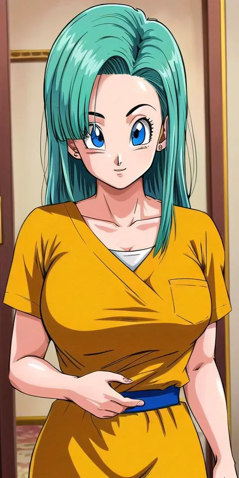 <lyco:buruma_brief_olderV3:0.7>,buruma_brief_older, buruma_dbz_garlic, standing, solo, large_breasts, masterpiece, best quality, detailed face, detailed eyes, highres,