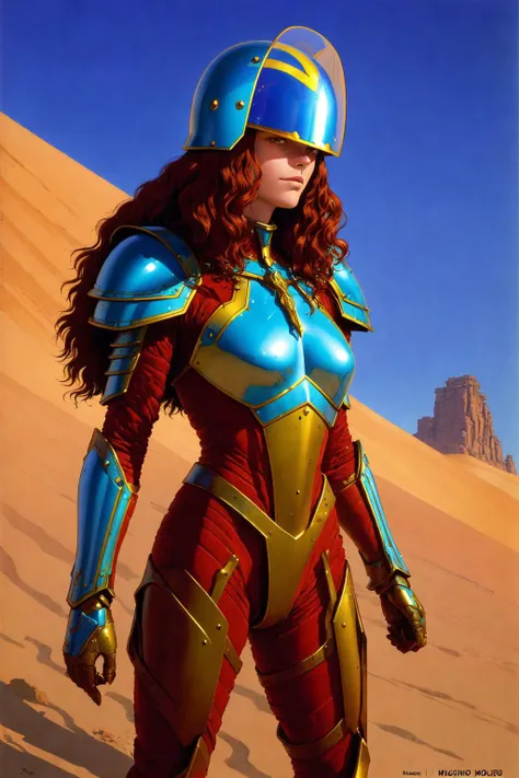 1 beautiful young woman, helmet
warrior, battle, armor, monsters
best shadow
dark
high contrast
mars
Jean Moebius Giraud
(realistic, photorealistic)