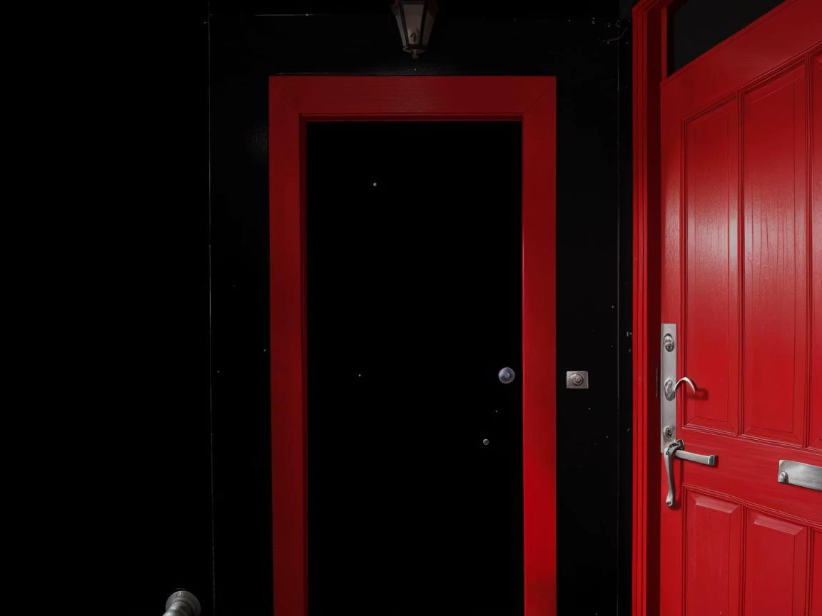 I see a red door, And I want it painted black, no colors anymore, I want them to turn black
