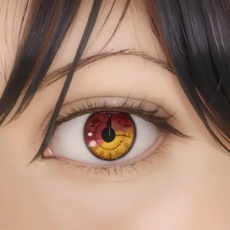 tokisakikurumi,heterochromia <lora:kurumiXL2:0.9>, (best quality), ((masterpiece)), (highres), (an extremely delicate and beautiful)