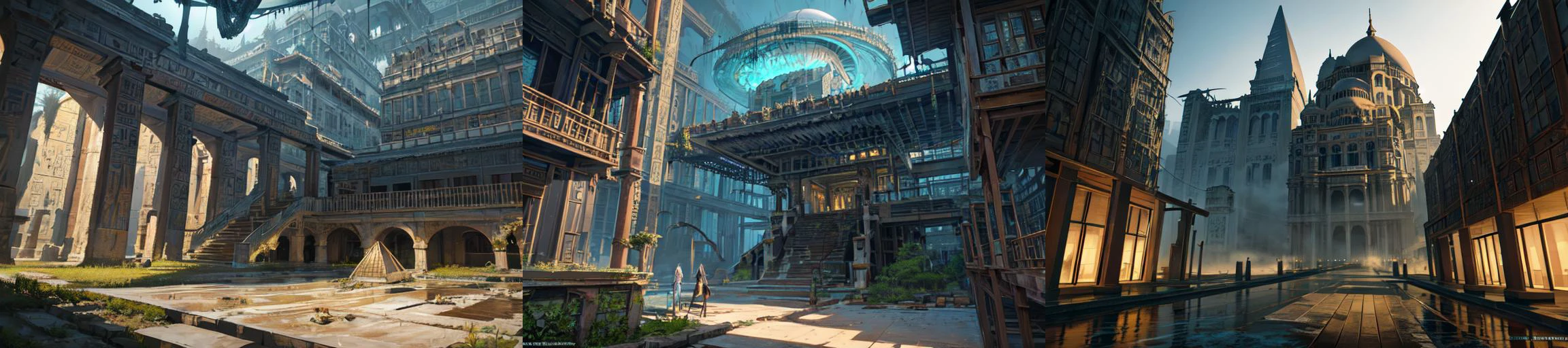 (otherworldly, otherworldly atmosphere, otherworldly appearance), highly insanely detailed, masterpiece, top quality, best quality, highres, 4k, 8k, RAW photo, 
((ancient egyptian theme:1.2)), Hong Kong structure, building, structure, taiwan, korean, 
swirling energy, 
tentacle, 
(underwater), 
reflection, reflective floor, 
abandoned building, overgrown with vegetation, [volumetric fog], cinematic lighting, colorful, colourful, 
(long_hair, long hair, random colors hair, glowing hair, hair over one eye, long messy hair), 
(eyelashes, eyeliner, eyeshadow, eyelashes, long eyelashes), 
collar, earrings, jewelry, necklace, armlet, 
high-heels, 
nsfw, 
cleavage, perfect female body, makeup, 
action pose, 
drunk, biting, 
dawn, 
concept art, top-down view, Game scenes, miniature maps, motor vehicle, gray background, truck, sign, ground vehicle, car, stairs, architecture, parking lot, bridge, highway, city, building, <lora:shapan:0>, (fantasy world)
