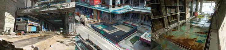 (otherworldly, otherworldly atmosphere, otherworldly appearance), highly insanely detailed, masterpiece, top quality, best quality, highres, 4k, 8k, RAW photo, 
((ancient egyptian theme:1.2)), Hong Kong structure, building, structure, taiwan, korean, 
swirling energy, 
tentacle, 
(underwater), 
reflection, reflective floor, 
abandoned building, overgrown with vegetation, [volumetric fog], cinematic lighting, colorful, colourful, 
(long_hair, long hair, random colors hair, glowing hair, hair over one eye, long messy hair), 
(eyelashes, eyeliner, eyeshadow, eyelashes, long eyelashes), 
collar, earrings, jewelry, necklace, armlet, 
high-heels, 
nsfw, 
cleavage, perfect female body, makeup, 
action pose, 
drunk, biting, 
dawn, 
concept art, top-down view, Game scenes, miniature maps, motor vehicle, gray background, truck, sign, ground vehicle, car, stairs, architecture, parking lot, bridge, highway, city, building, <lora:shapan:0.8>, (fantasy world)