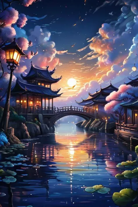 paint (strokes)+, atmosphere, intricate, clouds, aspect ratio 1:1, raytracing, Bokeh, smooth, (colorful), (detailed complex busy background: 0.8), hydrangea, repair drones, (night:1.4), Sharp Eyeliner, intricate details, hand on Chinese sword, beautiful, flat illustration, scenery, detail love, (ultra-detailed), day, photon mapping, ((intricate details)), ship wake, (The Peach Tree), crowd, <lora:add-detail-xl:0.8> <lora:add_detail:1>