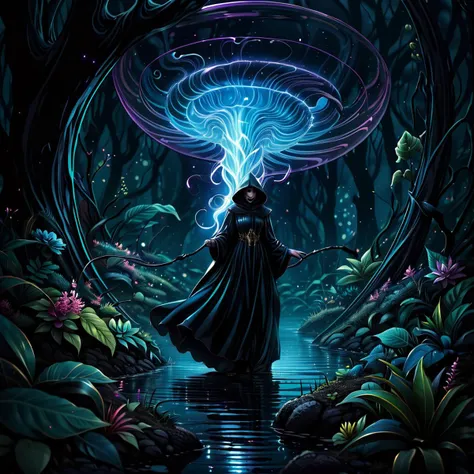 (((dark cyan black_Light painting with dazzling detail and texture art:1.3))), (((beautiful gothic horrorãIt's a Grim Reaper that has been holding for a long time.ã_large Scythe:1.3))), (((1 piece of swallowtail butterfly with plenty of glittering scale powder:1.2))), (((To a juicy planet:1.3))), (((Seamless insane fusion design:1.4))), great atmosphere pose, (((Black_Light style with great rendering:1.4))), (((Illustration of different styles of top and bottom art:1.3))), (((Under the dark_Color_Water tornado due to upper radiation and release:1.6))), All capture beautiful details Black_light glow, (((beautiful detail black_light_Shine and dim glow behind:1.3))), Mysterious beauty, elegant twist, Swirls and sparkling glass, Dim lighting, (((high contrast resolution:1.1))), (((Delicate touch:1.5))), (((pop splash succulent neon_Hazy glow_garden background details:1.1))), (((Intricate details:1.3))), (((fantasy fairy illustration:1.2))), matte paint, mezzotint, detailed gouache painting, heavy stroke mix, ((Eternity and dark fantasy wishes:1.1)), (((Exquisitely clear details:1.4))), (((true masterpiece:1.4))), UHD drawing,