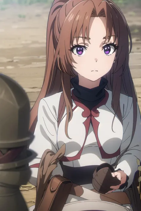 apprenticecleric, <lyco:apprenticecleric-lyco-nochekaiser:1>,
apprentice cleric, long hair, brown hair, (purple eyes:1.1), ponytail, parted bangs,
BREAK dress, belt, long sleeves,
BREAK outdoors, forest, grass, nature, sky, cloud, sun,
BREAK looking at viewer, (cowboy shot:1.5),
BREAK <lyco:GoodHands-beta2:1>, (masterpiece:1.2), best quality, high resolution, unity 8k wallpaper, (illustration:0.8), (beautiful detailed eyes:1.6), extremely detailed face, perfect lighting, extremely detailed CG, (perfect hands, perfect anatomy),