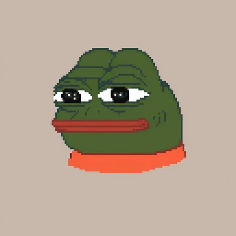pepe the frog, (flat shading:1.2), (minimalist:1.4), <lora:pixelbuildings128-v2:1> <lora:pepe_frog SDXL:1>