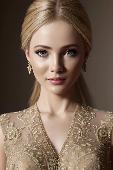 hyper detailed, realistic, intricate detail, photoreal, photo, highres, absurdres, fine detail, freyaallan in elegant dress looking at viewer, waist shot, hyper detailed, realistic, intricate detail, photoreal, photo, highres, absurdres, photorealistic <lyco:locon_freyaallan_v1_from_v1_64_32:1.0>