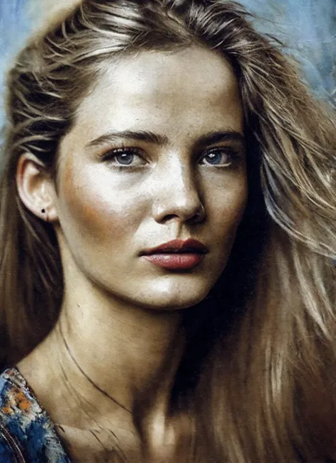 analog style, modelshoot style, a realistic gritty photo of drunk sks woman , in 1980s, beautiful painting with highly detailed face by greg rutkowski and magali villanueve, <lora:locon_freyaallan_v1_from_v1_64_32:1.25>