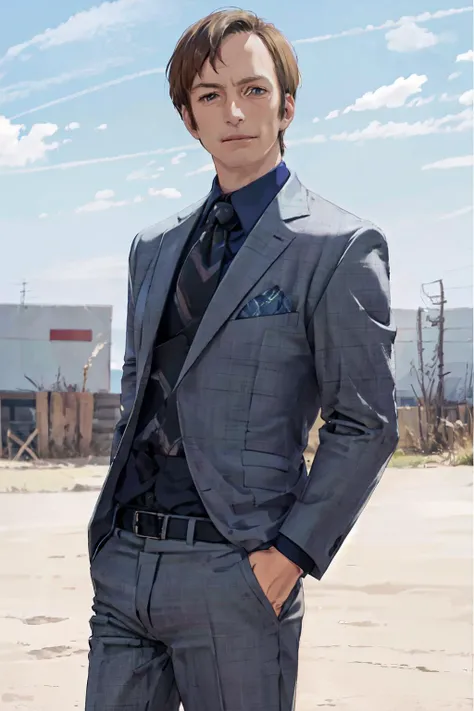 (best quality, masterpiece, RAW photo,ultra-detailed:1.2), <lyco:GoodHands-beta2:1.0>,looking at viewer,
<lyco:Saul:0.95>Saul,GS-Girlish:1, formal suits, formal pants, dynamic ungle, stylish pose,