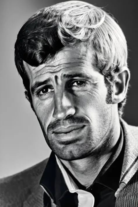 portrait of jean_paul_belmondo, jean paul belmondo <lora:jean_paul_belmondo-06:1>