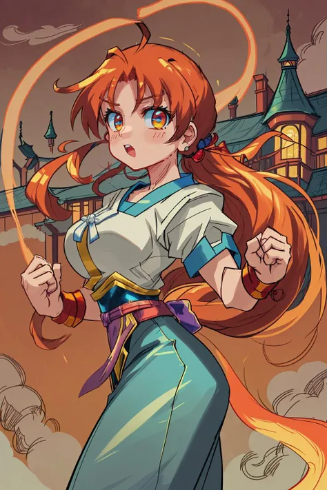 man, fei fong wong, fighting stance, (masterpiece), (best_quality), (illustration), anime  background, official art, epic location design, a  (haunted house:1.3)[, trending on artstation::0.4], depth of field bokeh bright morning light (masterpiece) (best quality) (detailed) (8k) (HDR) (wallpaper) (cinematic lighting) (sharp focus) (intricate), (masterpiece:1.2) (bokeh) (best quality) (detailed skin) (intricate) (8k) (HDR) (cinematic lighting) (sharp focus)<lora:fei_fong_wong_style_agnostic:1><lora:EnvyCuteMix03:1>