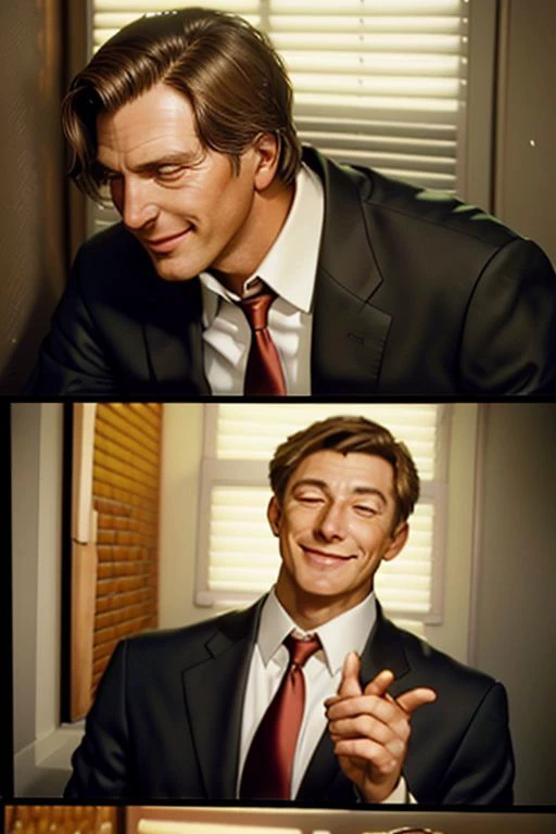 <lora:Patrick Bateman 100:1>, A stunning full body intricate full colour portrait of (man:1),
wearing a black suit and a red tie, smiling, looking at someone
epic character composition,
by ilya kuvshinov, alessio albi, nina masic,
sharp focus, natural lighting, subsurface scattering, f2, 35mm, film grain, drakeposting