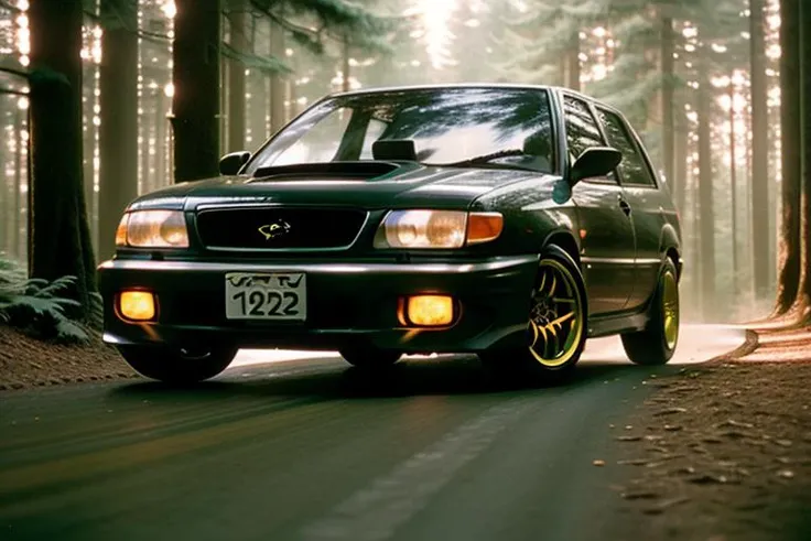 FORESTERSF5, high quality photograph, bokeh, analog, depth of field, portra 800 film, (((NFS))), (((Need For Speed))), <lora:FORESTERSF5:0.6>