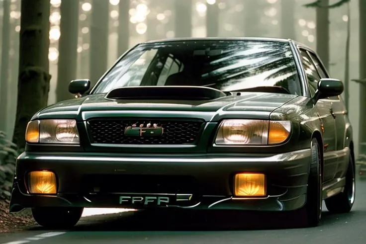 FORESTERSF5, high quality photograph, bokeh, analog, depth of field, portra 800 film, (((NFS))), (((Need For Speed))), <lora:FORESTERSF5:1>