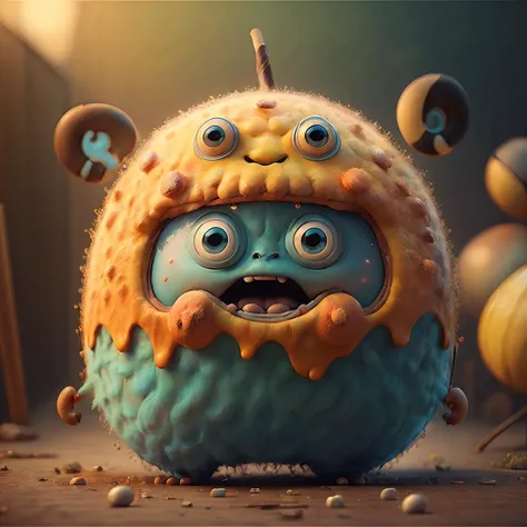 Pets,absurdres,realistic,artbook,style of Pixar,angry,glaring,homocacti,masterpiece,best quality,<lora:Cute Pet:1>,