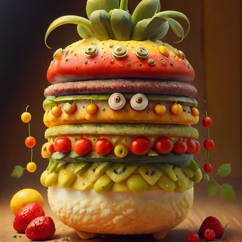 Pets,absurdres,highres,;d,:d,fruit,veggie,masterpiece,best quality,<lora:Cute Pet:1>,
