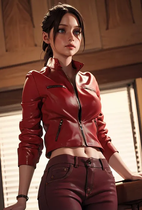 (masterpiece, best quality), 1girl, <lora:claireredfield:0.8> claireredfield2