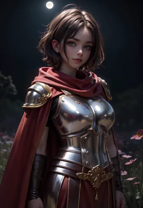 (masterpiece, best_quality, ultra-detailed), 8K, female Roman Soldier, (smiling:0.6), cinematic lighting, sharp details