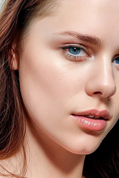 (CR-AleksaSlusarchi-amironov73762:0.9), full color portrait of woman, (oiled shiny skin:1.0), (face closeup:1),
masterpiece, best quality, sharp focus, 8k highres, ultra-detailed, rim light, (grey background:1.0),