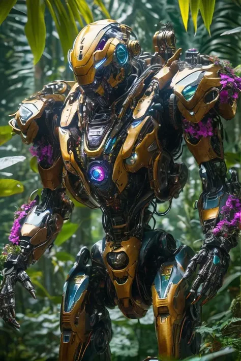 (Amazing ultra sharp, intricate photography), (Close view on a Colorful, Ultra detailed Mech suit pilot) (Competes in magical tournaments in The Celestial Chalice), (lush detailed vegetation), (Tiny details, micro details, Raytraced lighting, caustics), (Colorful, Ultra Realistic, High quality, Ultra detailed, Sharp focus, 8K UHD, Super sharp, Masterpiece Fantasy Movie scene), (trending on Civitai)
