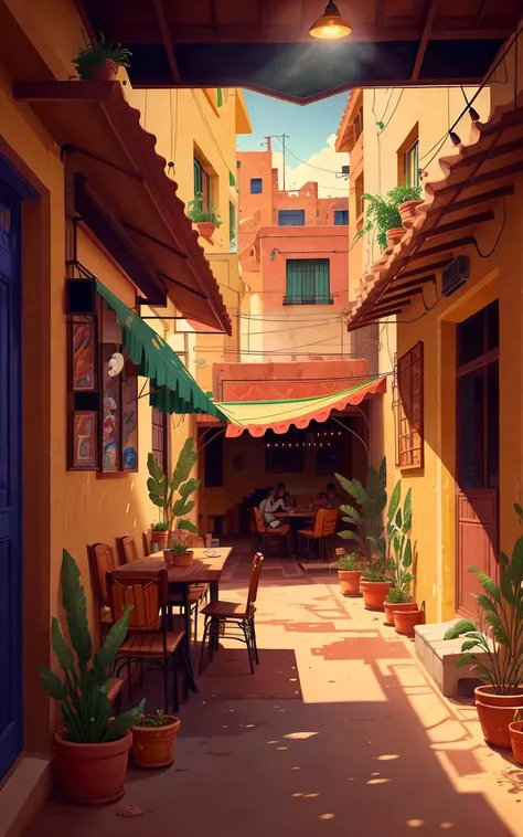 flat illustration, cantina patio interior (SouthOfTheBorderSD15:1)
(masterpiece:1.1) (best quality) (detailed) (intricate) (8k) (HDR) (wallpaper) (cinematic lighting) (sharp focus) <lora:flatIllustration_flatIllustration:1>