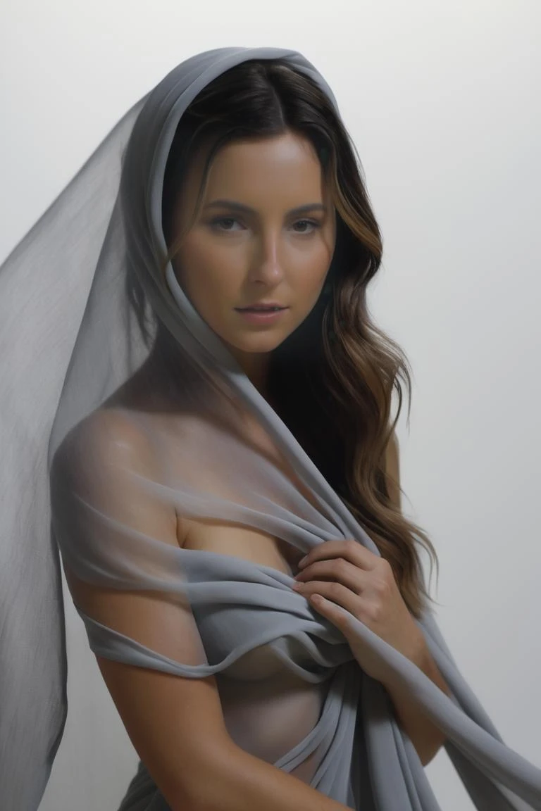 malory_lehr_model, <lora:malory_lehr_model:1>  (8k, photo realistic, ultra details, Abstract style hauntingly ethereal portrait of a mysterious figure draped in translucent fabric, 
 <lora:ReaLora:1>   <lora:skin_slider_v1:1>  <lora:more_details:.5>