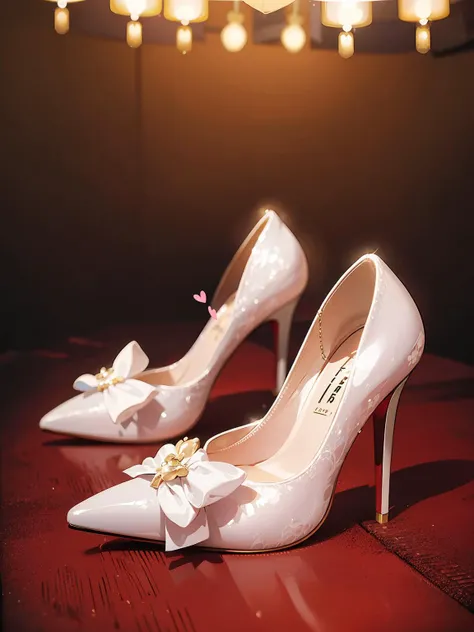 (masterpiece), (best quality),
make up, blush, earring, heart, high heels, <lora:flower_shoes:0.5>, 1girl, flower, bow,