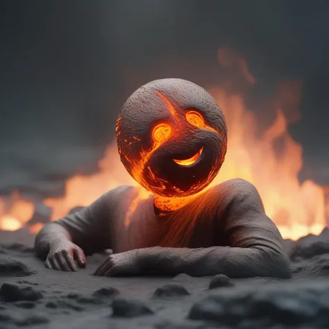 <lora:0 cocohead SDXL:0.8>
Flames, flowing lava, a cocohead lying in lava, happy, crazy smile, 
ultra high resolution, (((masterpiece))), (((best quality))), ((super detailed)), ((extremely delicate and beautiful)),cinematic light, detailed environment (real), motion blur, depth of field,