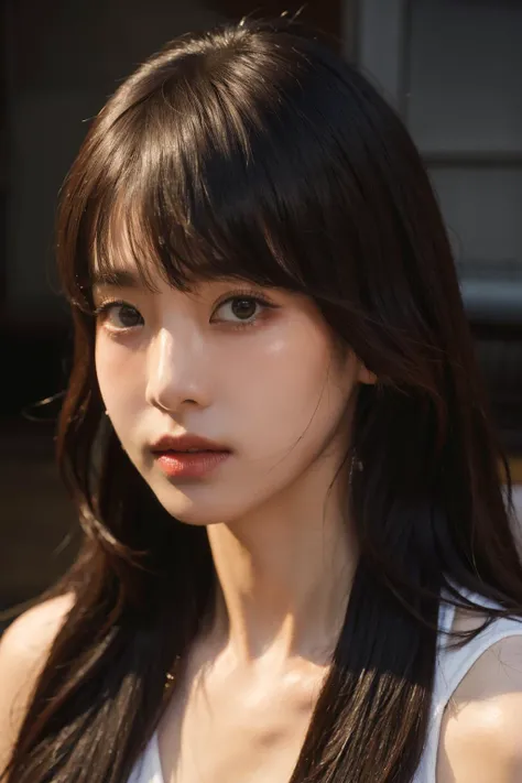 Best quality, masterpiece, ultra high res, (photorealistic:1.4), raw photo, portrait, bangs, <lora:Disown8290_Dara_v1.0:1>