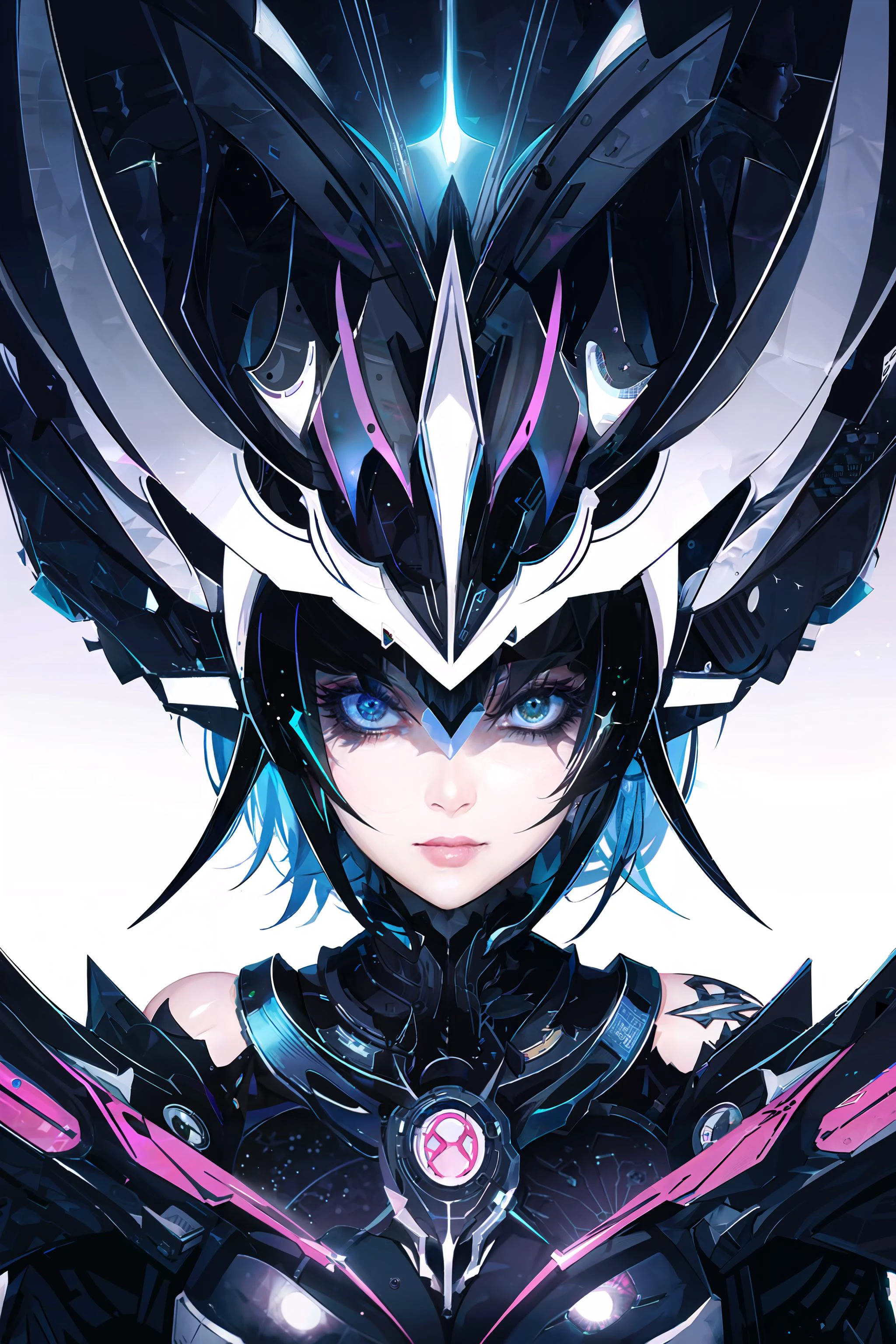 1girl, crazy pose, highress, master piece, better quality, cover, beautiful eyes, flyer, graphic design, structure, symmetrical, <lora:GraphicAesth:0.5>