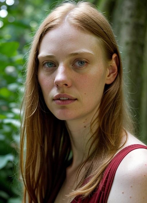 A stunning intricate color close up portrait of (sks woman:1) , wearing Maxi dress, epic character composition, sharp focus, natural lighting, subsurface scattering, f2, 35mm, film grain, , by Imogen Cunningham, <lora:lora-small-deborah-ann-woll-v1:1>