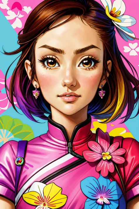 (kawaii style, cute, colorful, pop culture, highly detailed:1.15), mosaic style portrait of <lora:sd15_locon_MinkaKelly_24_v1.0:.9> MinkaKelly, face, eyes, orchid symbols