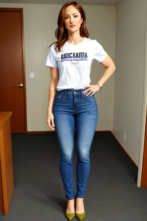 (full body shot:1.4), <lora:sd15_locon_MinkaKelly_24_v1.0:.9> MinkaKelly wearing a t-shirt and jeans