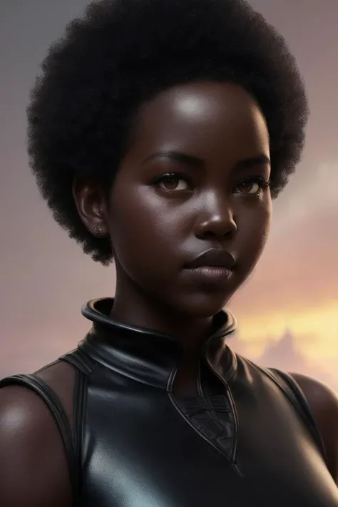 Can you give me a movie cover with a siren (black woman)