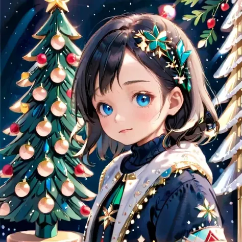 girl <lora:xmasgirl:1>