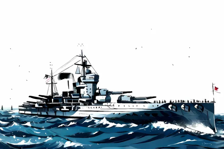 ((warspite)), in a regatta, sailing boats,
